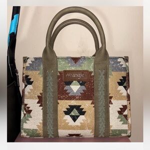 Wrangler Geometric Pattern Tote Bag